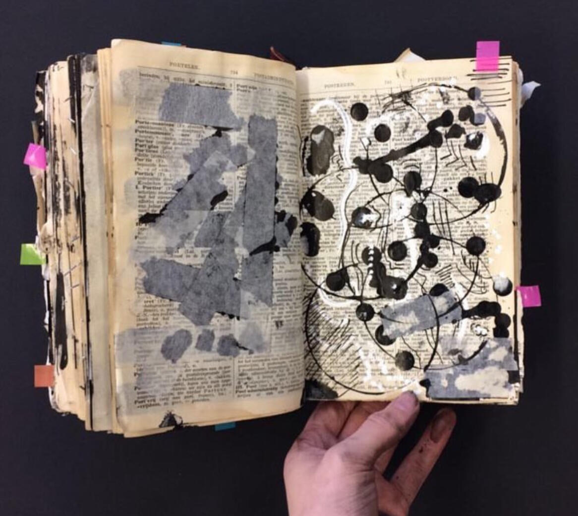 DRAWINGS IN BOOKS